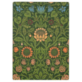 Porte-bloc William Morris Violet et Columbine Art Rug (Dos)