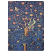 Porte-bloc William Morris Woodpecker Tapestry Arts & Artisana (Dos)