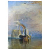 Porte-bloc William Turner - Le Fighting Temeraire (Dos)