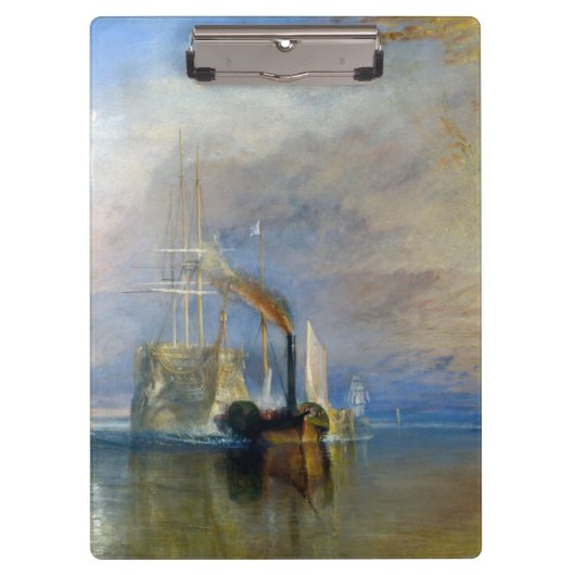 Porte-bloc William Turner - Le Fighting Temeraire (Devant)