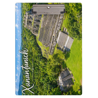 Porte-bloc Xunantunich Belize site archéologique maya