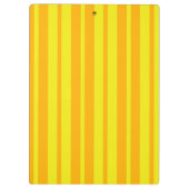 Porte-bloc Yellow Stylish Stripes Pattern Design  (Dos)