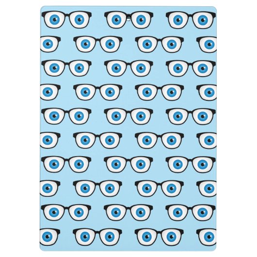 Porte-bloc Yeux d'optométrie (Dos)