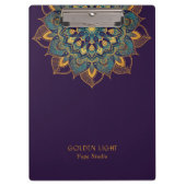 Porte-bloc Yoga Gold Mandala (Devant)
