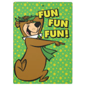 Porte-bloc Yogi Bear Fun Amusant (Dos)