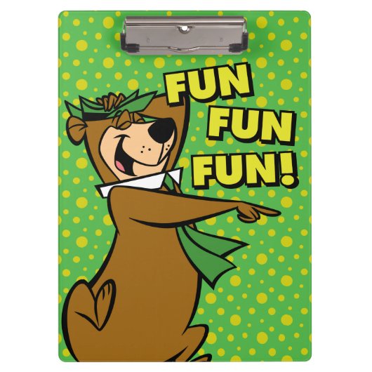 Porte-bloc Yogi Bear Fun Amusant (Devant)