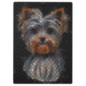 Porte-bloc Yorkie, Yorkshire Terrier, Chiot (Dos)
