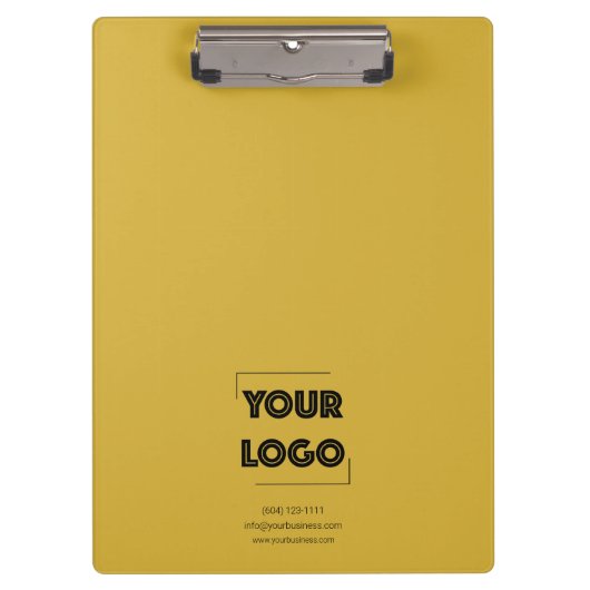 Porte-bloc Your Logo Custom Business Marketing Gold (Devant)