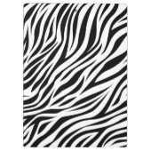Porte-bloc Zebra Animal Skin Imprimer Motif-15391 (Dos)