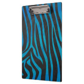 Porte-bloc Zebra Black et Blue Print (Gauche)