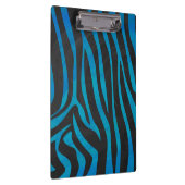 Porte-bloc Zebra Black et Blue Print (Swatch)