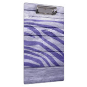 Porte-bloc Zebra Imprimer sur le bois #5 (Swatch)