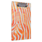 Porte-bloc Zebra Orange and White Print (Swatch)