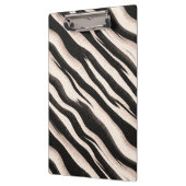 Porte-bloc Zebra raye une texture transparente + vos idées (Gauche)