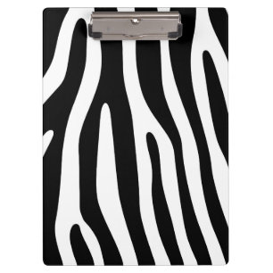 Porte-bloc Zebra rayures motif noir & blanc + vos idées