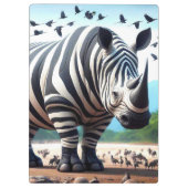 Porte-bloc Zebra Rhino (Dos)