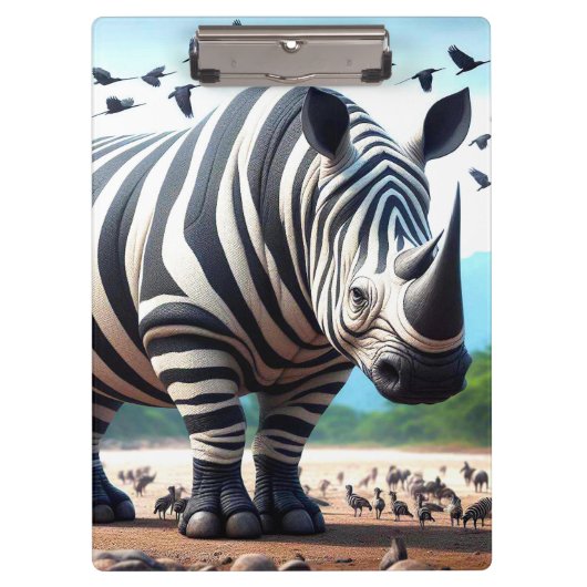 Porte-bloc Zebra Rhino (Devant)