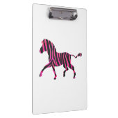 Porte-bloc Zebra Silhouette noir et rose chaud (Swatch)