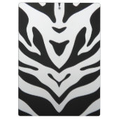 PORTE-BLOC ZEBRA STRIPES ABSTRAITES (Dos)