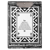 Porte-bloc Zen (Devant)