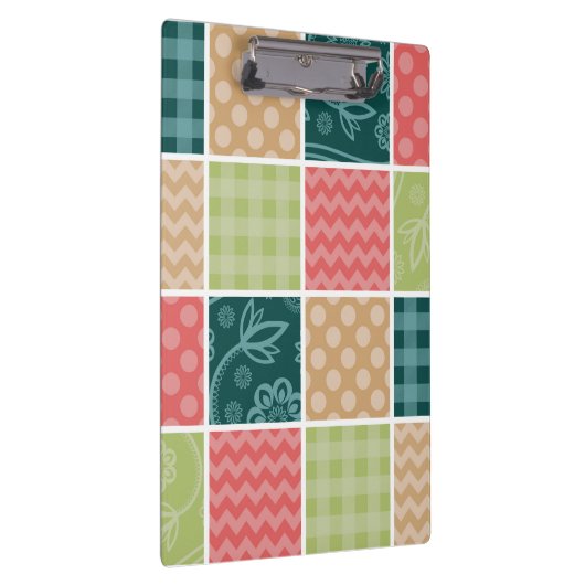 Porte-bloc Zigzag, Chevron, En vichy, Pois, Patchwork (Swatch)