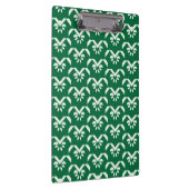 Porte-bloc Zigzag floral vert (Swatch)