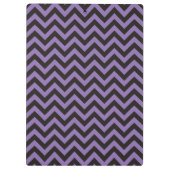 Porte-bloc ZIGZAG pattern - black + your background & ideas (Dos)
