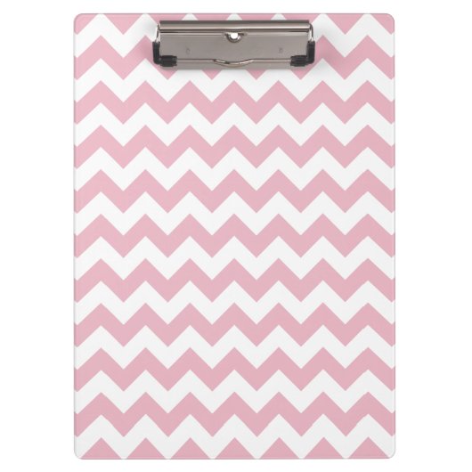 Porte-bloc Zigzag rose, Chevron rose, Motif géométrique (Devant)