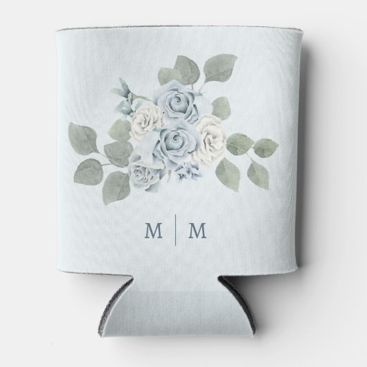 Porte-bouteille de mariage bleu (Devant)