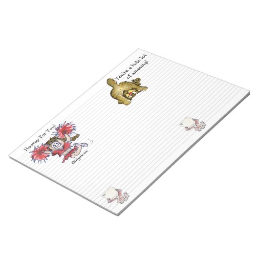 Porte-Caricature Pour Vous Double Bloc-Notes (Incliné)