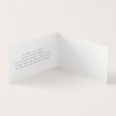 Porte-carte carte de visite de service de blanchis (Intérieur)