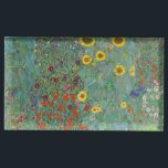 Porte-cartes De Table Gustav Klimt - Jardin de campagne avec tournesols<br><div class="desc">Jardin de campagne avec des tournesols / Jardin de ferme avec des tournesols - Gustav Klimt en 1905-1906</div>