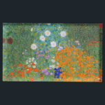Porte-cartes De Table Gustav Klimt - Jardin des fleurs<br><div class="desc">Jardin aux fleurs - Gustav Klimt en 1905-1907</div>