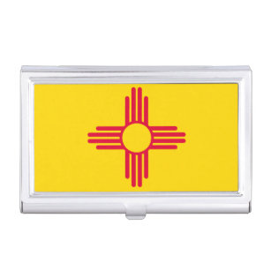 Porte-cartes De Visite Nouveau-Mexique État Drapeau