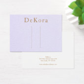 Porte-cheveux en cuir de lavande (Bureau)