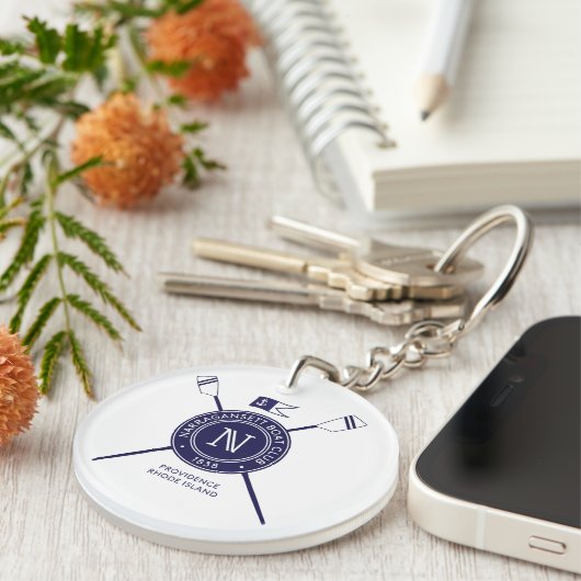 Porte-clé an acrylique (Devant Droit)