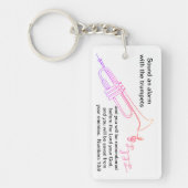 Porte-clé an acrylique (Devant)