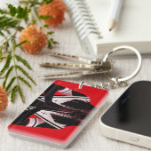 Porte-clé an acrylique | Dieu | FLO (Devant droit)