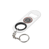 Porte-clé Décapsuleur [410] Vegvisir - Viking Silver Magic Runic Compass (angle arrière)