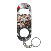 Porte-clé Décapsuleur Abrebotellas de acero inoxidable navidad 1 - 001 (Dos)