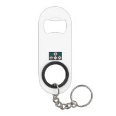 Porte-clé Décapsuleur Abrebotellas Explosivo Portátil (Dos)