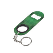 Porte-clé Décapsuleur Acceptation | Médaillons de méditation verte (angle arrière)