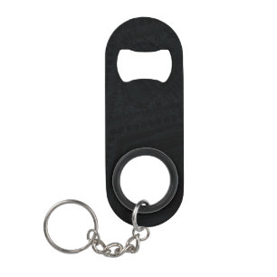 Porte-clé Décapsuleur Acceptation Texture géométrique foncée