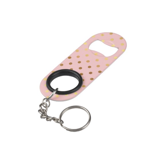 Porte-clé Décapsuleur Adorable Faux Pois d'or (angle arrière)