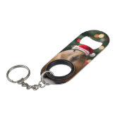 Porte-clé Décapsuleur Adorable Noël Capybara, (Devant Angle)
