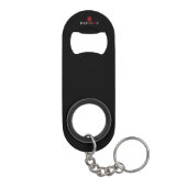 Porte-clé Décapsuleur Aim Small Miss Small - Dart Player (Dos)