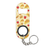 Porte-clé Décapsuleur Aliments de préparation rapide (Dos)