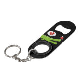 Porte-clé Décapsuleur Alligator dans Love Porte - clé Bottle Opener (Devant Angle)