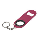 Porte-clé Décapsuleur Amaranth violet (couleur solide) (Devant Angle)