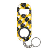 Porte-clé Décapsuleur Ananas noir (Dos)